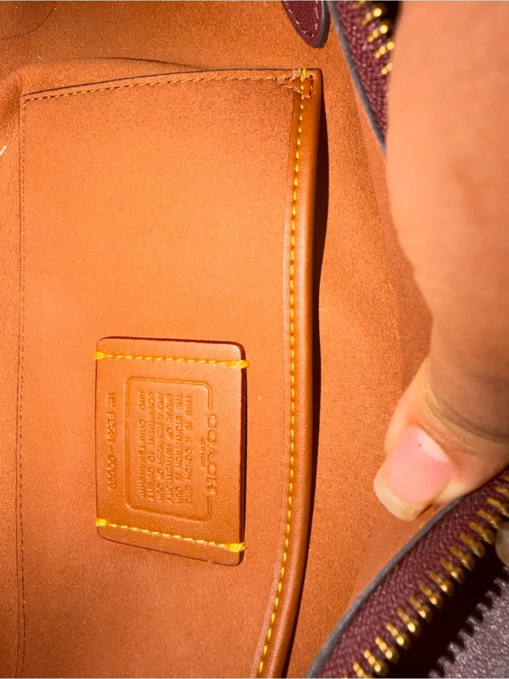 COACH Empire in Merlot